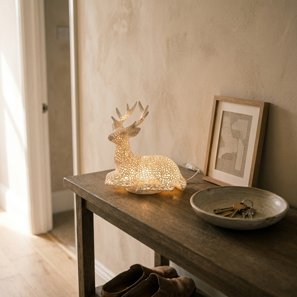 Voronoi Glow Deer
