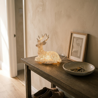 Voronoi Glow Deer