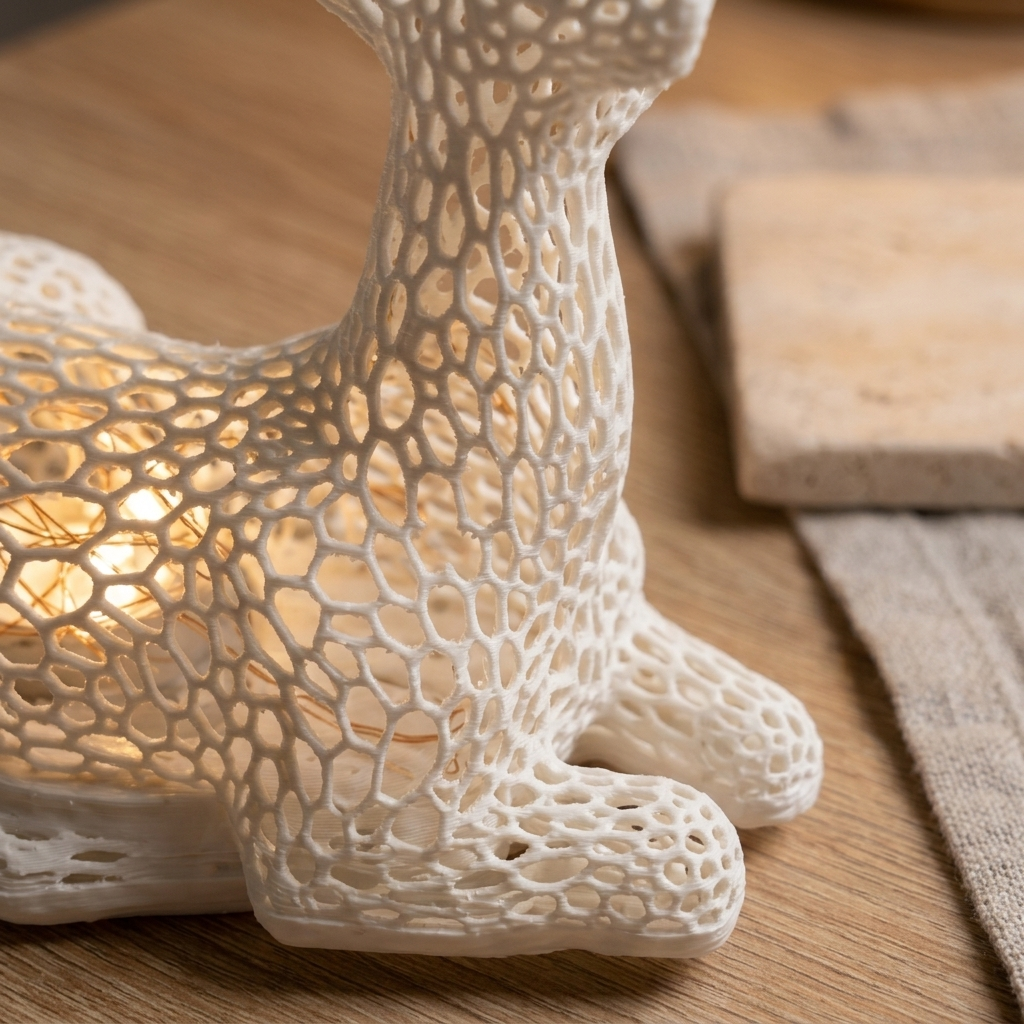 Voronoi Glow Deer